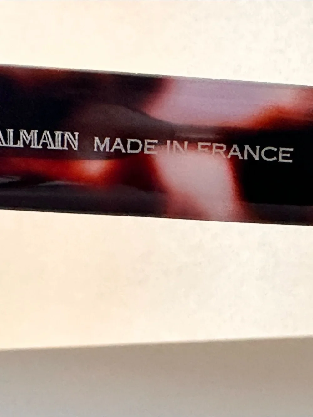 Balmain Tortoiseshell Acetate Sunglasses